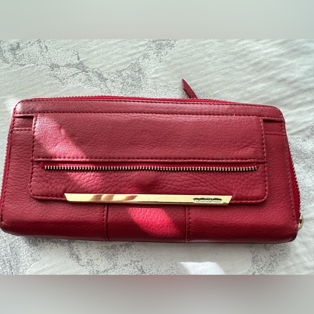 Vince Camuto Red Wallet